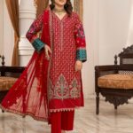 Premium EMB 3PC Zarmeen & Emaan Z.E-712