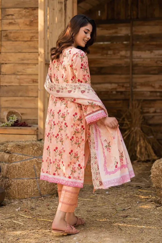 EMB Lawn 3PC Taana Baana D#5025 - Image 2