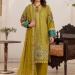 Premium EMB 3PC Zarmeen & Emaan Z.E-712